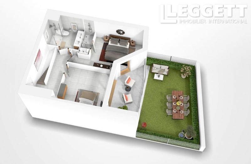 Duplex - 97 m² - 3 pièces