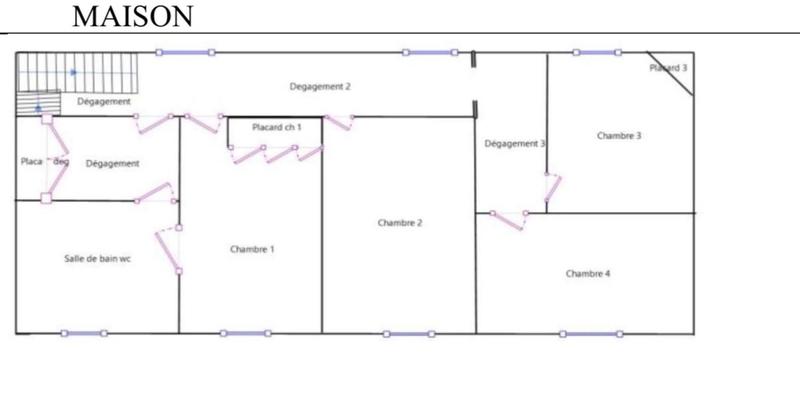 Maison - 185 m² - 7 pièces