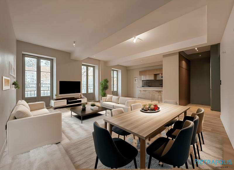 Appartement - 102 m² - 4 pièces