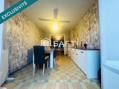 Maison - 80 m² - 3 pièces