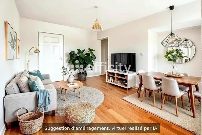 Appartement - 52 m² - 3 pièces