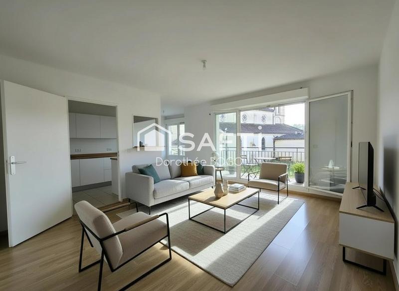 Appartement - 50 m² - 2 pièces