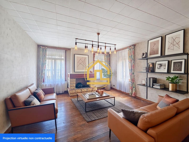 Maison ancienne - 91 m² - 4 pièces