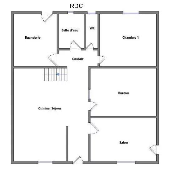 Maison - 102 m² - 5 pièces