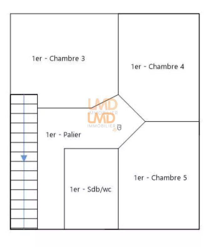 Maison - 173 m² - 8 pièces