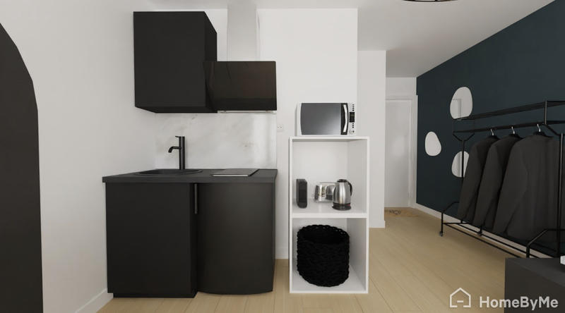 Appartement ancien - 20 m² - 1 pièce