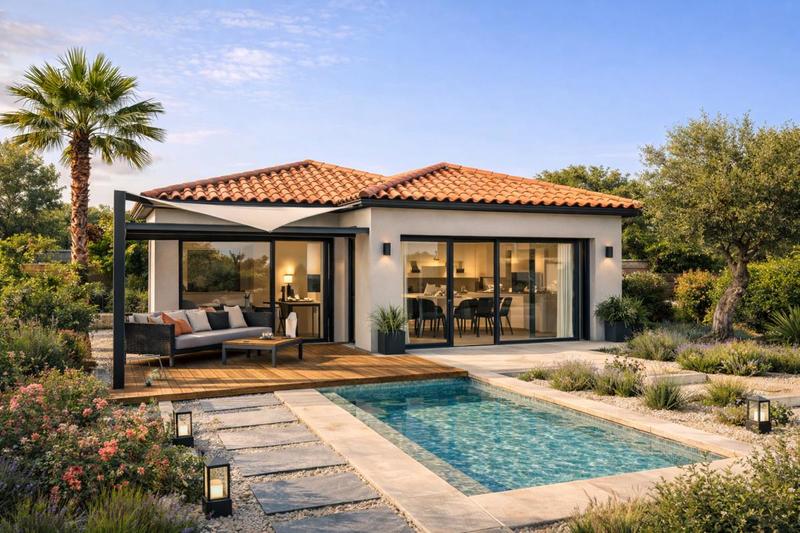 Maison - 80 m² - 4 pièces