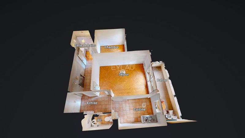 Appartement - 55 m² - 2 pièces