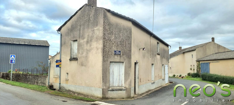 Maison ancienne - 60 m² - 3 pièces