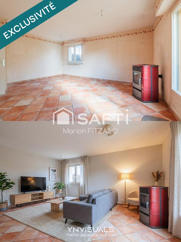 Maison - 78 m² - 4 pièces