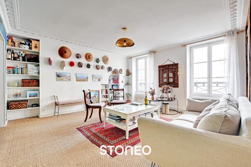 Appartement ancien - 77 m² - 3 pièces