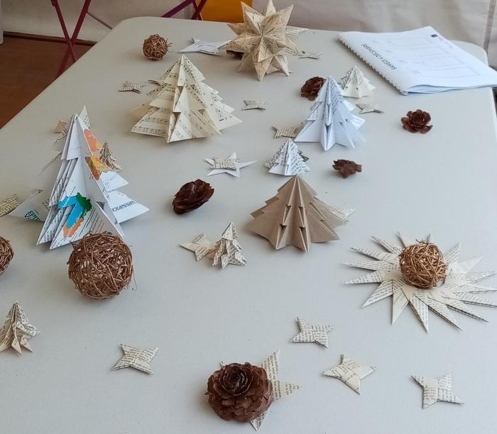 Origamis de Noël
