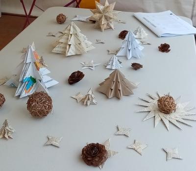 Origamis de Noël