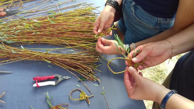 Tressage vagabond "Vieille Loire"