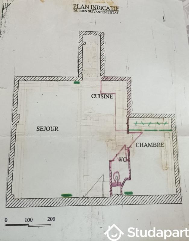 Appartement - 41 m² - 2 pièces