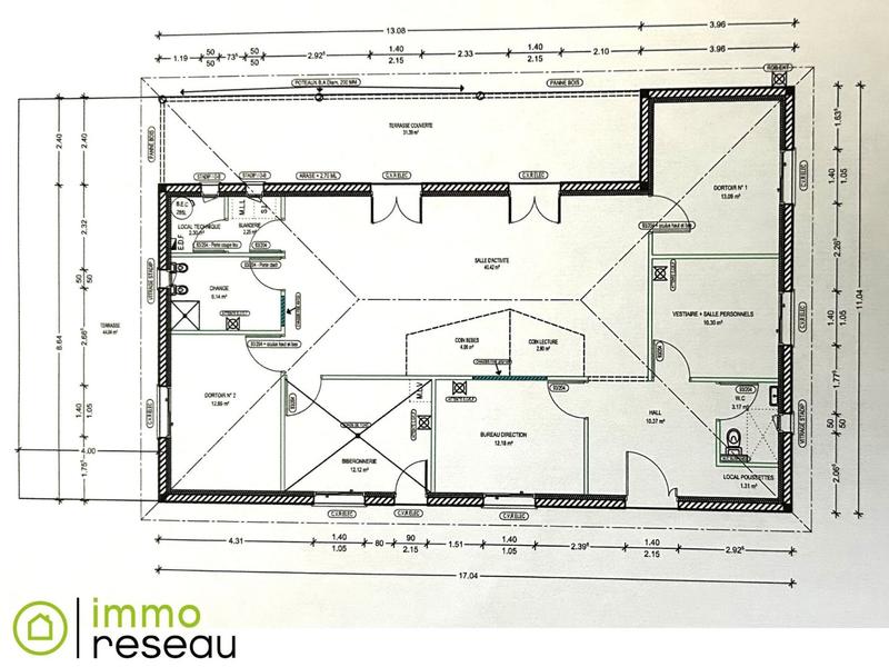 Local d'activités - 134 m² - 5 pièces