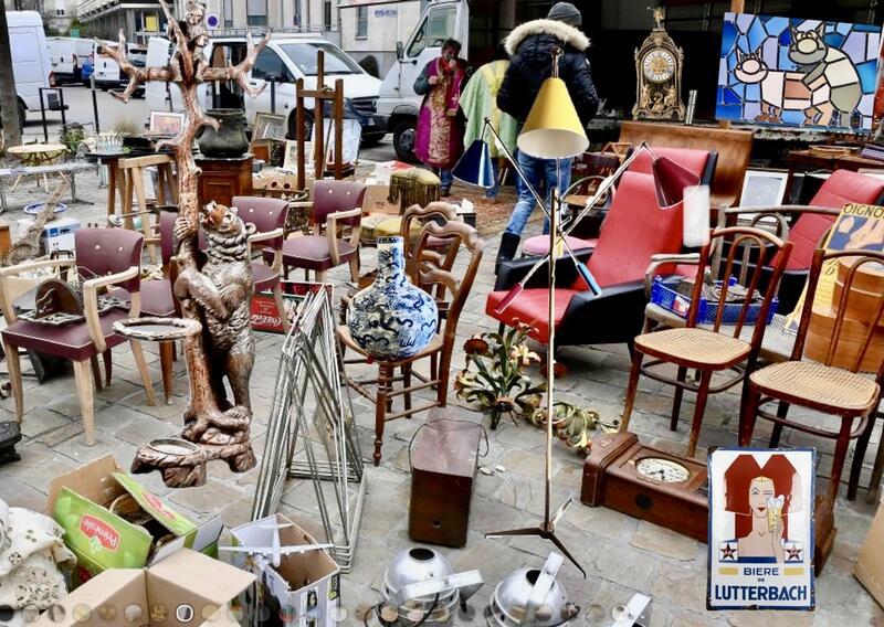 Marché aux puces - halles boulingrin