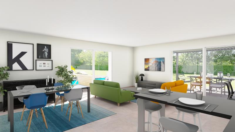 Maison - 90 m² - 4 pièces