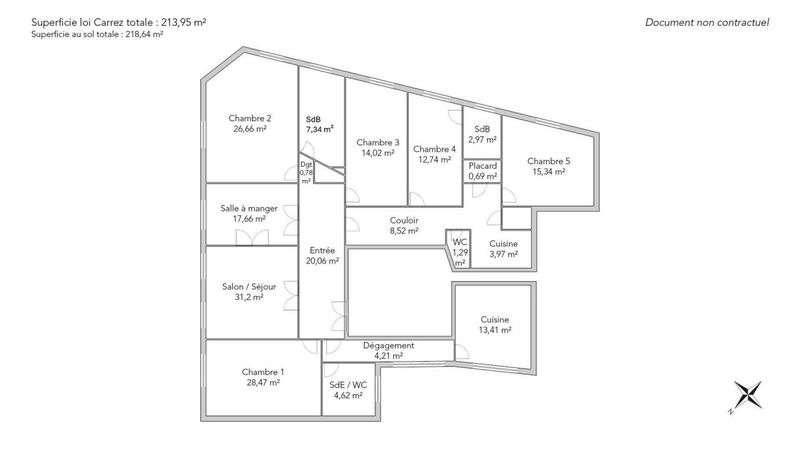 Studio - 231 m² - 9 pièces