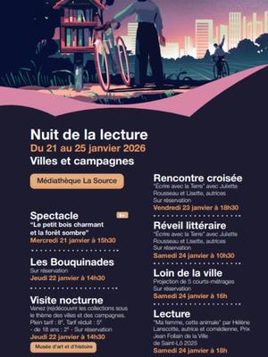 Nuit de la lecture 2026