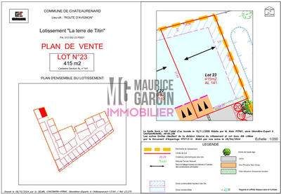 Terrain - 415 m²
