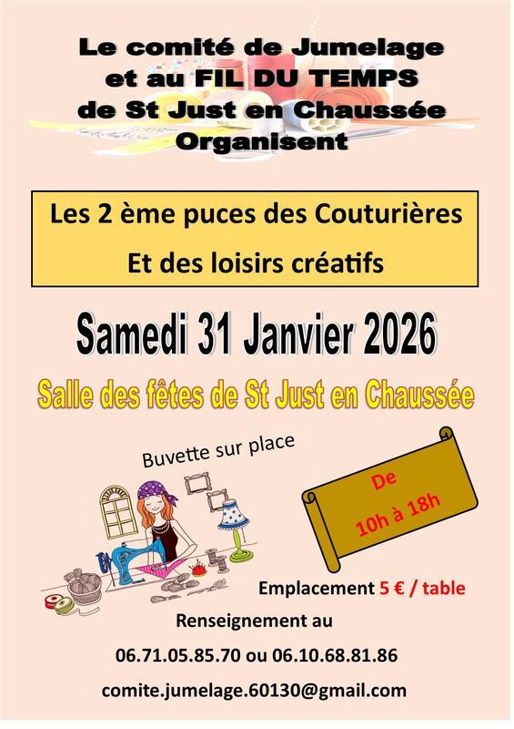 Puces des couturières et loisirs créatifs