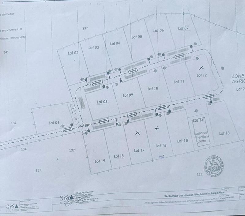 Terrain constructible - 760 m²