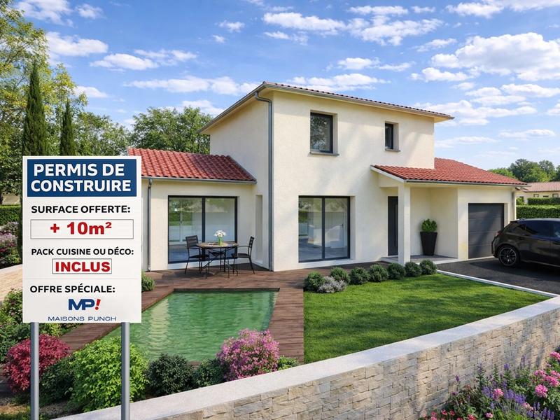 Maison - 104 m² - 4 pièces