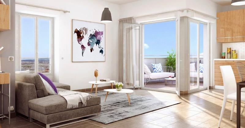 Appartement - 48 m² - 2 pièces