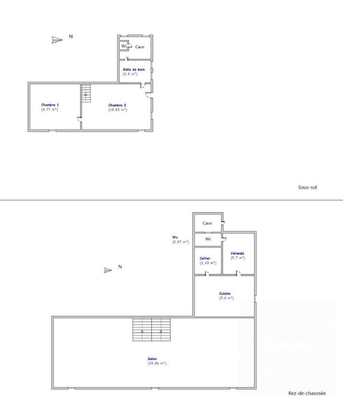 Maison ancienne - 180 m² - 8 pièces