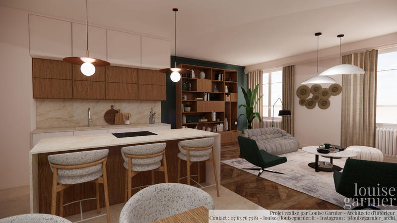 Appartement - 153 m² - 5 pièces