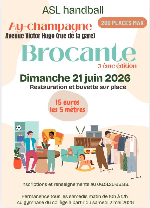 Brocante Asl Handball Ay