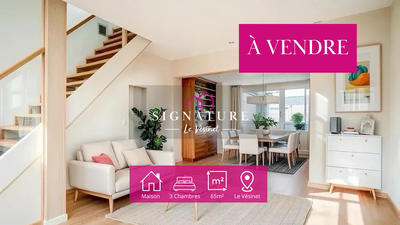 Maison - 66 m² - 4 pièces