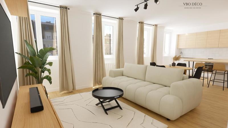 Appartement - 55 m² - 3 pièces