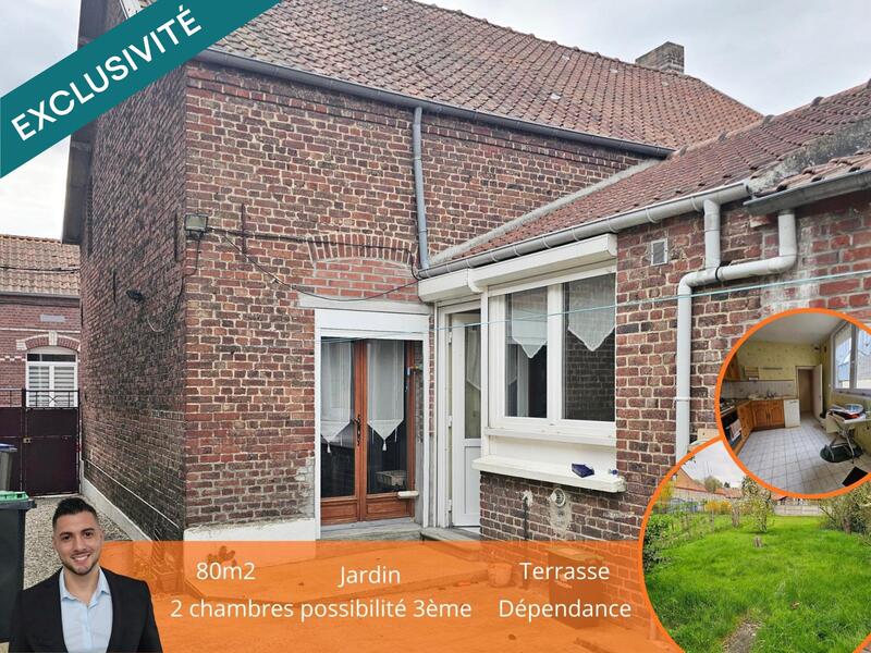 Maison - 80 m² - 5 pièces