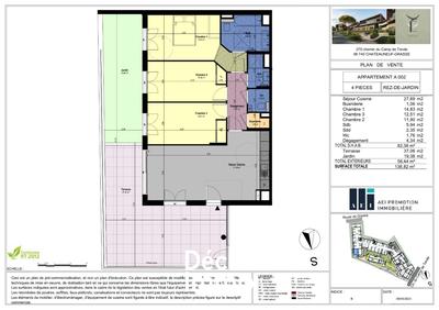 Appartement - 82 m² - 4 pièces