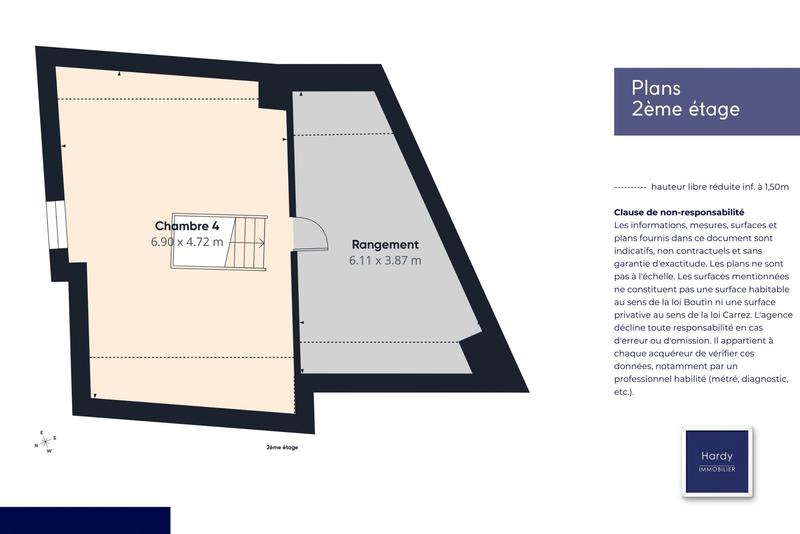 Maison ancienne - 123 m² - 6 pièces