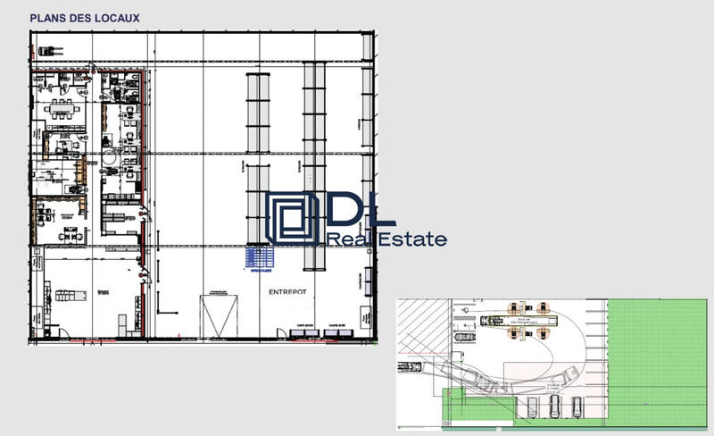 Entrepôt - 2 800 m²