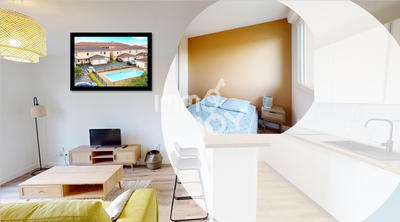 Appartement - 43 m² - 2 pièces