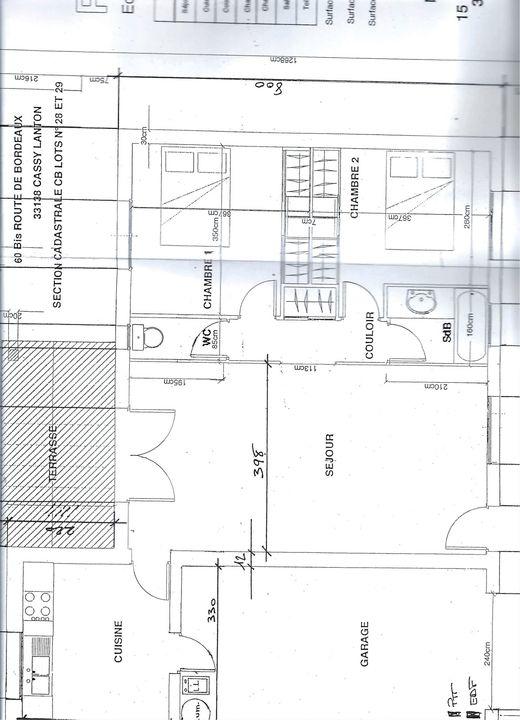 Maison - 69 m² - 3 pièces
