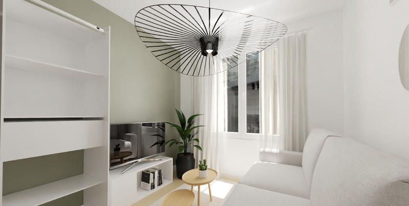 Appartement ancien - 15 m² - 1 pièce