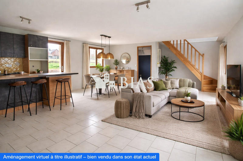 Maison - 80 m² - 5 pièces