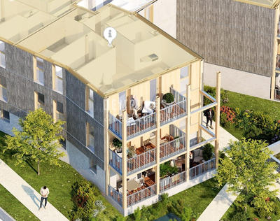 Appartement - 69 m² - 3 pièces