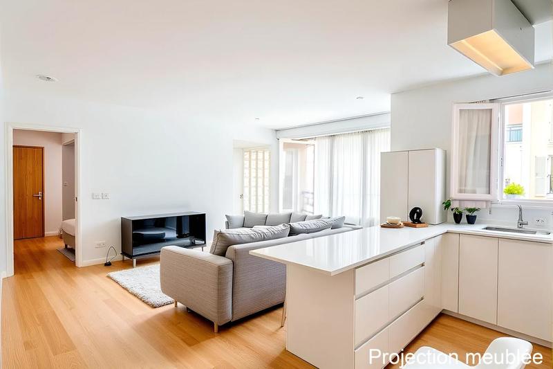 Appartement - 60 m² - 3 pièces