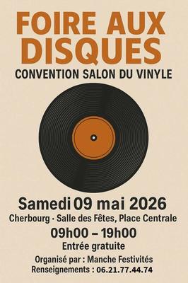 Foire aux disques - convention vinyles