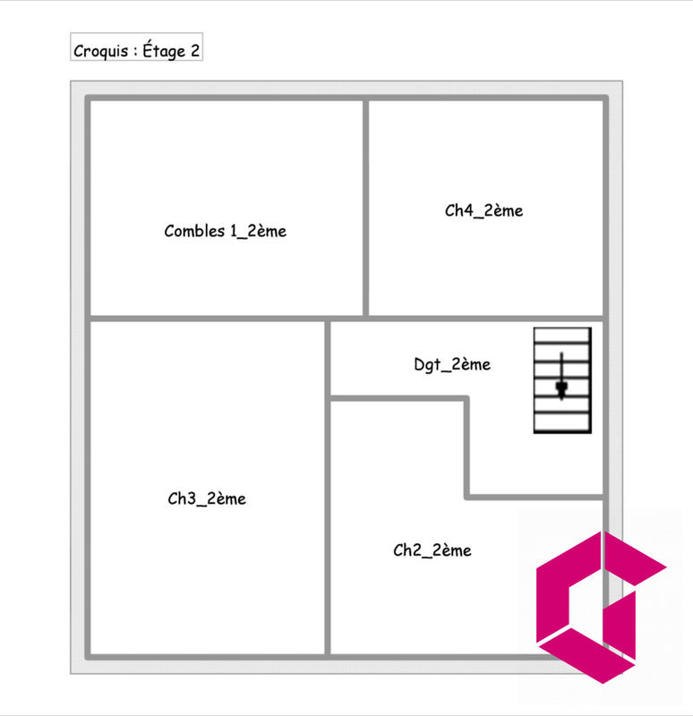 Maison - 90 m² - 5 pièces