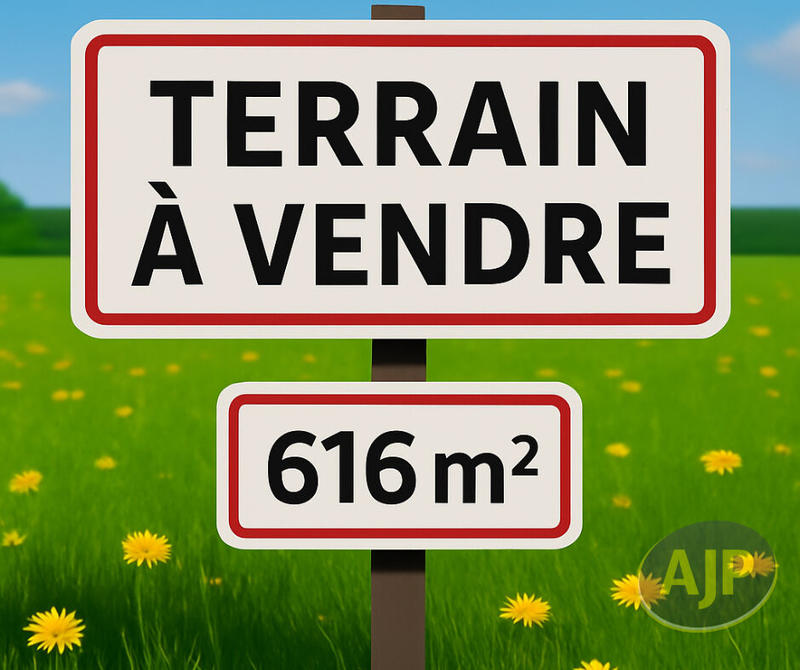 Terrain - 616 m²