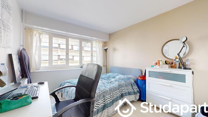 Chambre - 12 m² - 1 pièce