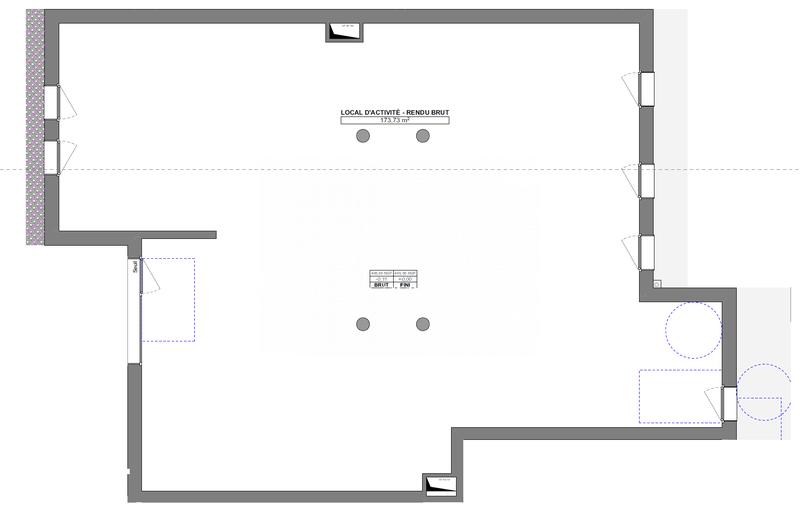 Local commercial - 174 m²