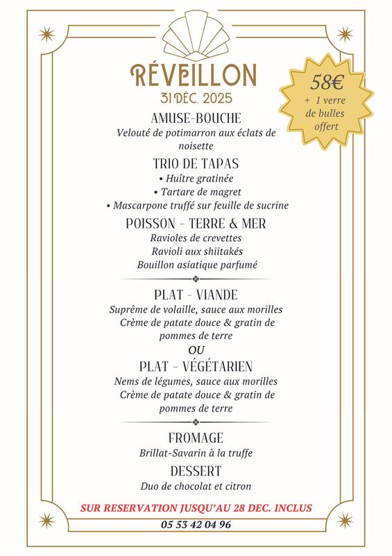 Réveillon du Nouvel an au Quai 21 !